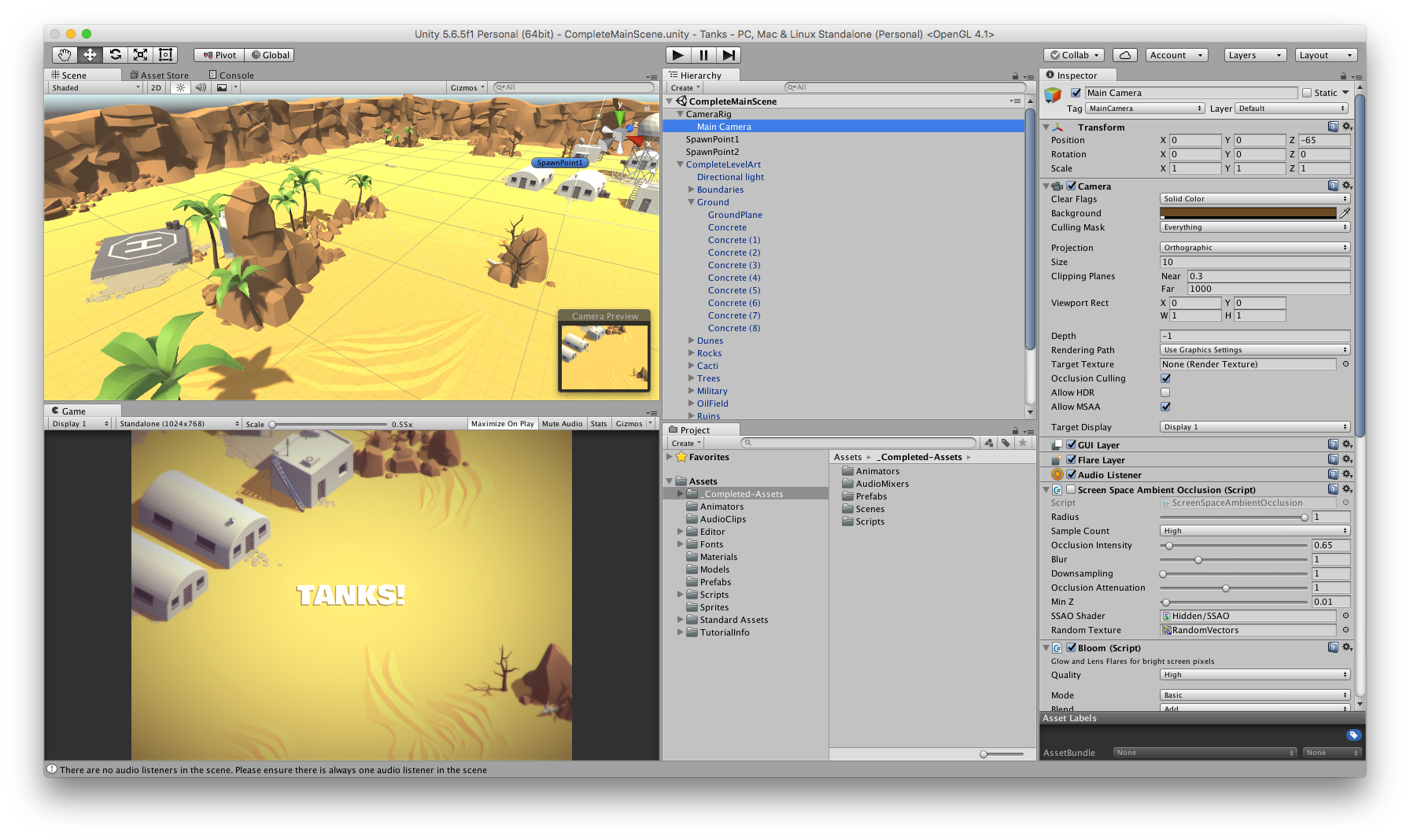 Unity editor 2